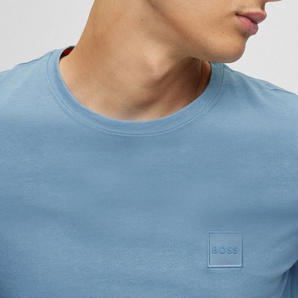 Boss Tales T-shirt Licht Blauw