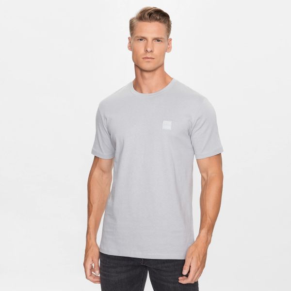 Boss Tales T-shirt Licht Grijs