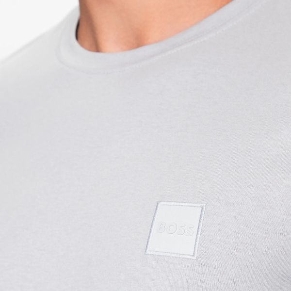 Boss Tales T-shirt Licht Grijs