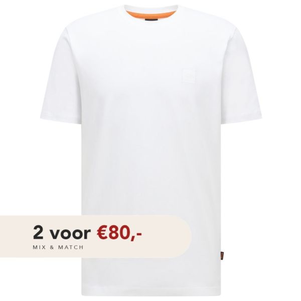 Boss Tales T-shirt wit