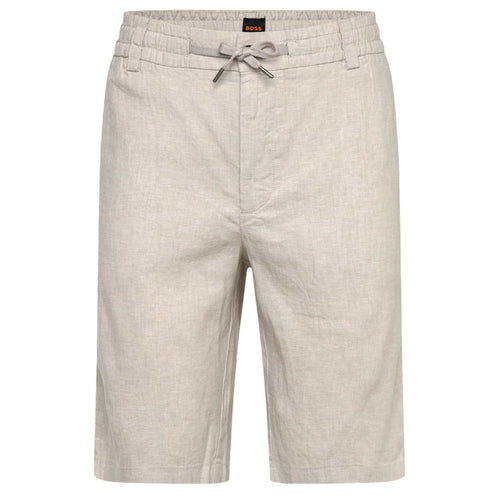 Boss Tapered Chino Korte Broek Grijs