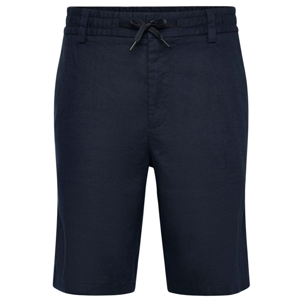 Boss Tapered Chino Korte Broek Navy