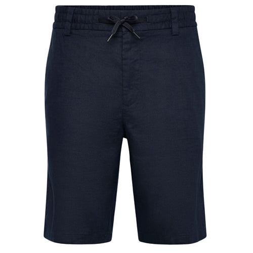Boss Tapered Chino Korte Broek Navy