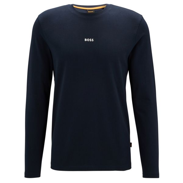 Boss Tchark Longsleeve T-shirt Navy