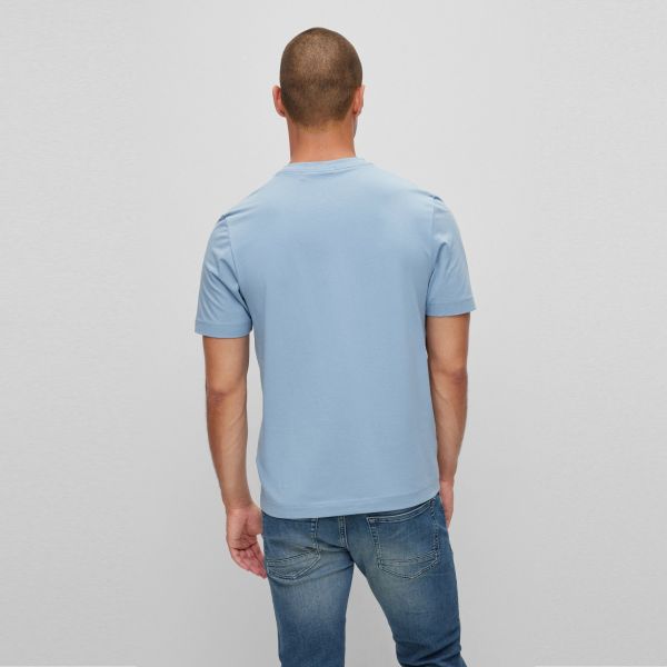 Boss Tchup T-shirt Licht Blauw