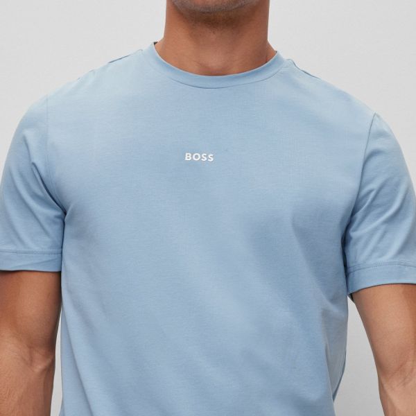 Boss Tchup T-shirt Licht Blauw