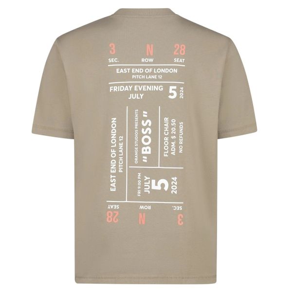 Boss Te Records T-shirt Bruin