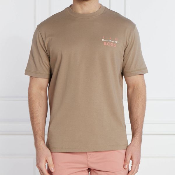 Boss Te Records T-shirt Bruin