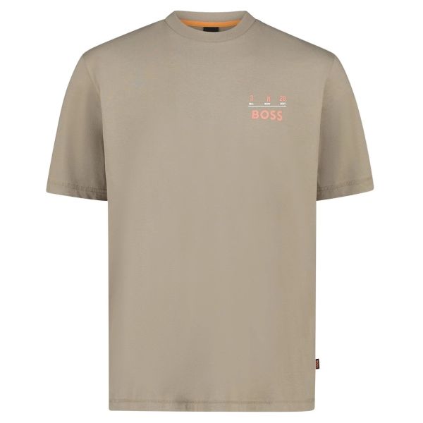 Boss Te Records T-shirt Bruin