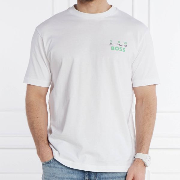 Boss Te Records T-shirt Wit