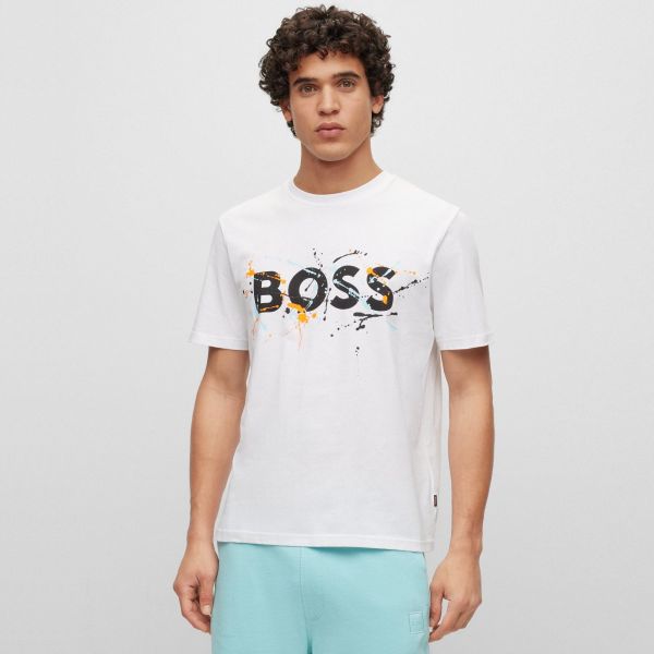 Boss TeeArt T-shirt Wit