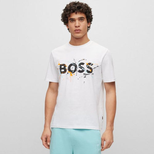 Boss TeeArt T-shirt Wit