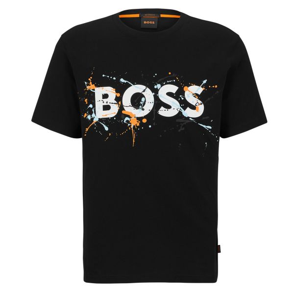 Boss TeeArt T-shirt Zwart