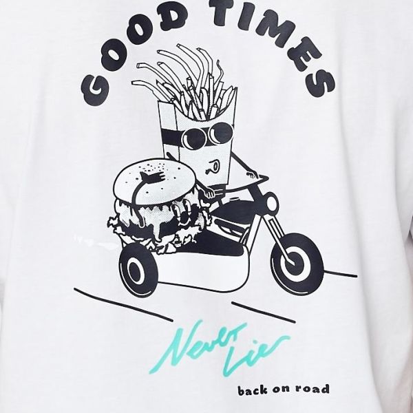 Boss TeeCartoon T-shirt Wit