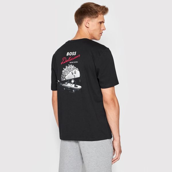 Boss TeeCartoon T-shirt Zwart
