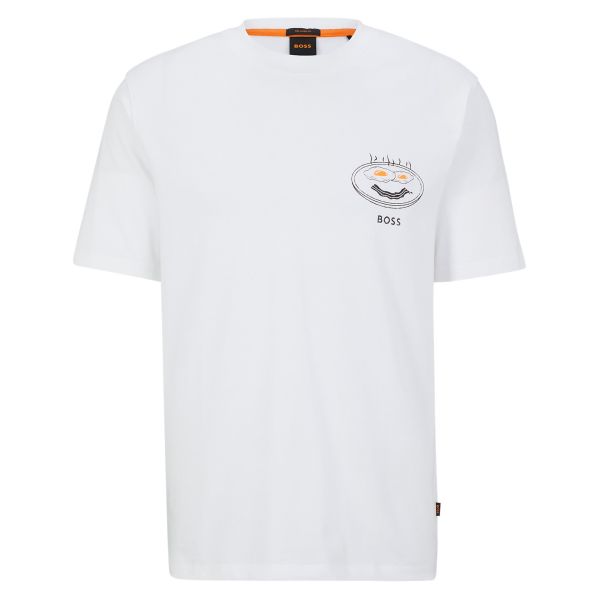 Boss TeeEggcellent T-shirt Wit