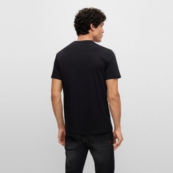 Boss TeeShark T-shirt Zwart
