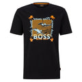 Boss TeeShark T-shirt Zwart