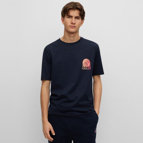 Boss TeeUniverse T-shirt Navy