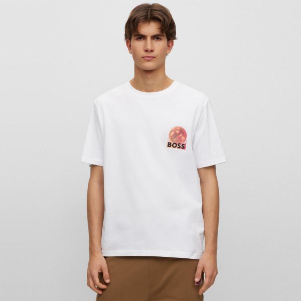 Boss TeeUniverse T-shirt Wit