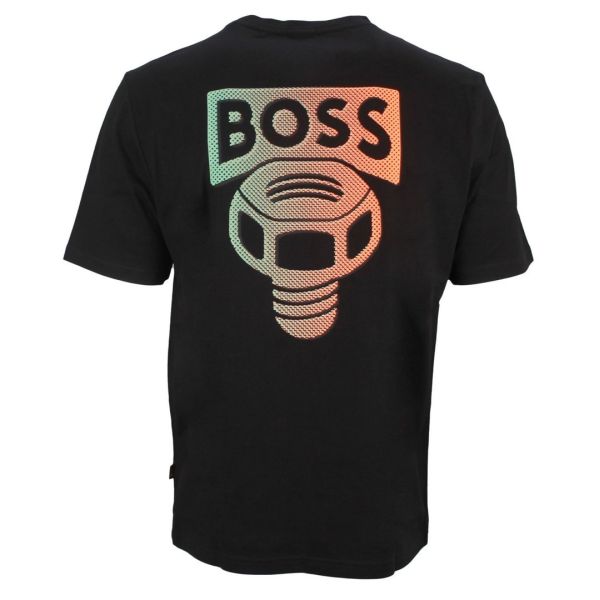 Boss TeeUniverse T-shirt Zwart