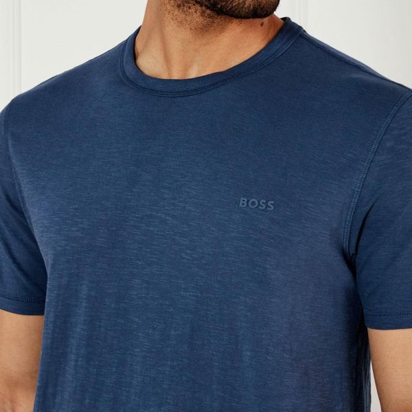 Boss Tegood T-shirt Donker Blauw