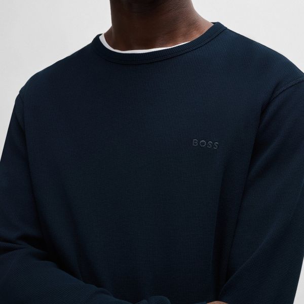 Boss Tempesto Longsleeve T-shirt Navy
