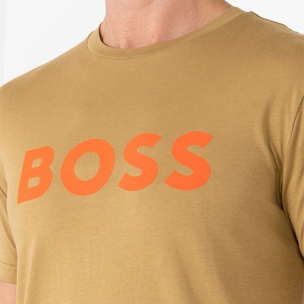 Boss Thinking T-shirt Beige