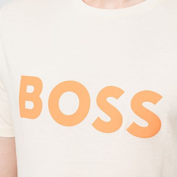 Boss Thinking T-shirt Beige