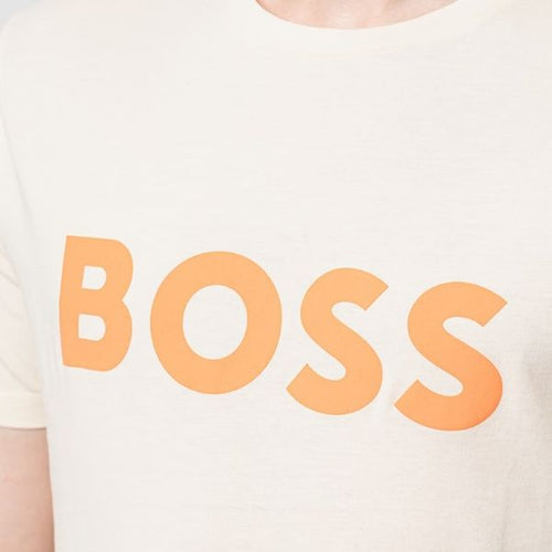 Boss Thinking T-shirt Beige