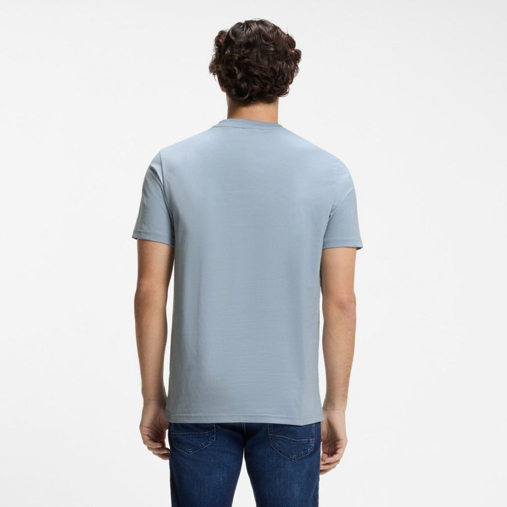 Boss Thinking T-shirt Licht Blauw