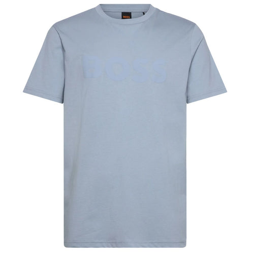 Boss Thinking T-shirt Licht Blauw