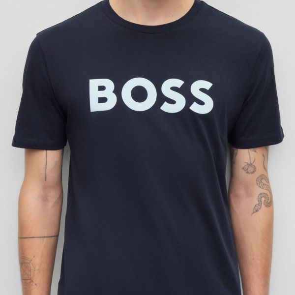 Boss Thinking T-shirt Navy