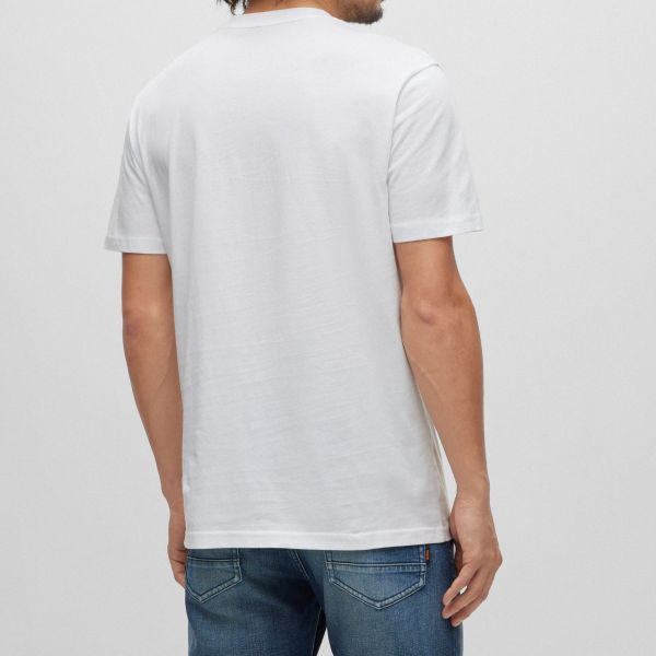 Boss Thinking T-shirt Wit