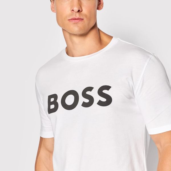 Boss Thinking T-shirt Wit