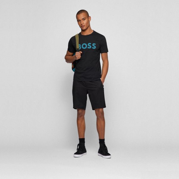 Boss Thinking T-shirt Zwart