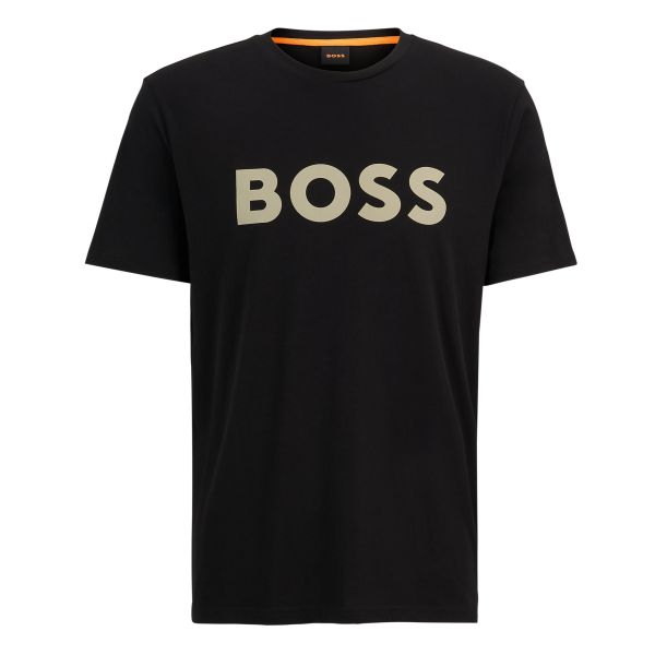 Boss Thinking T-shirt Zwart