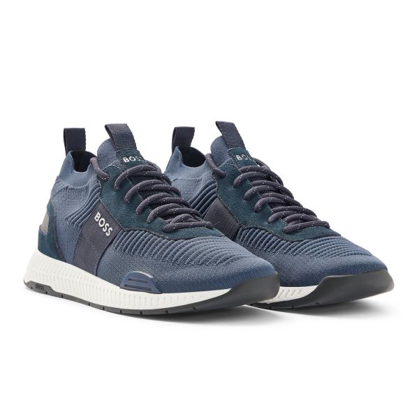 Boss Titanium Sneaker Navy