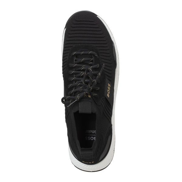 Boss Titanium Sneaker Zwart