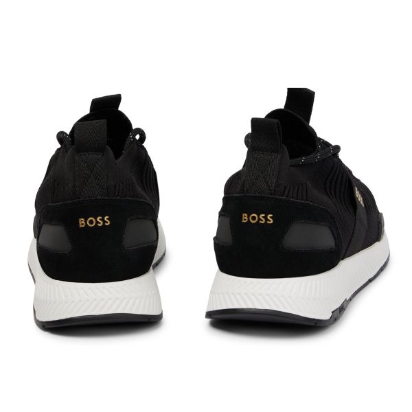 Boss Titanium Sneaker Zwart