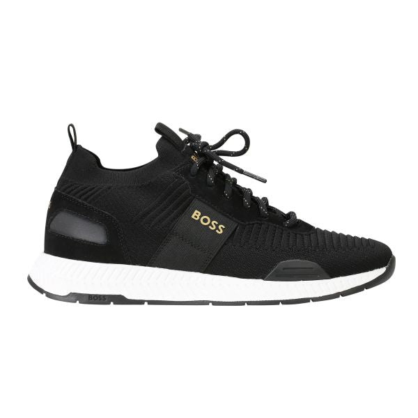 Boss Titanium Sneaker Zwart