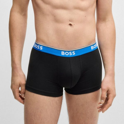 Boss Trunk Boxer 3-Pack Blauw/Groen