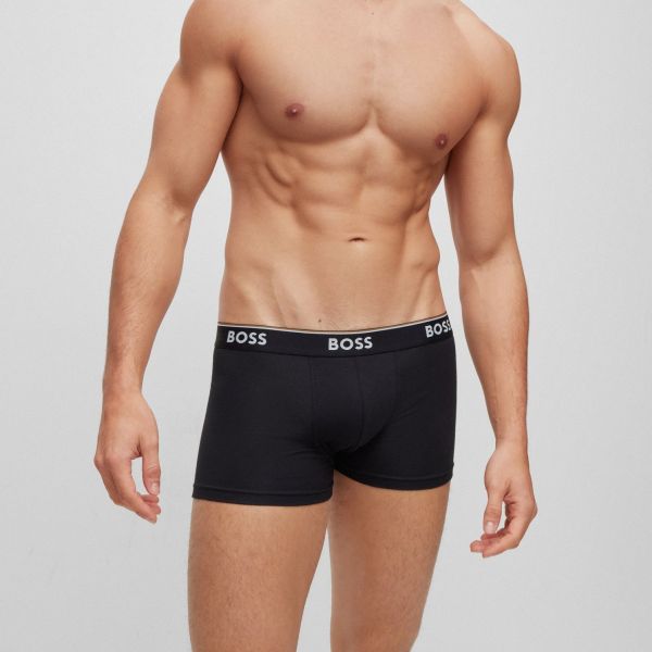 Boss Trunk Boxer 3-Pack Beige/Wit/Zwart