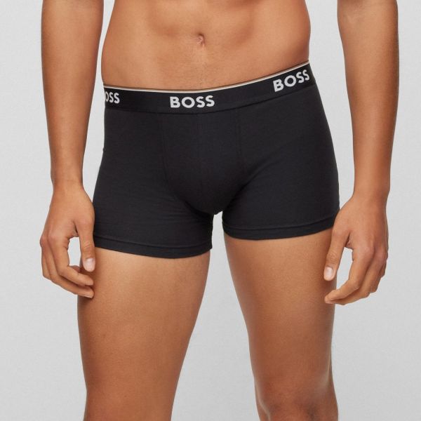 Boss Trunk Boxer 3-Pack Blauw/Zwart/Geel