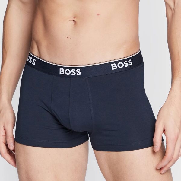 Boss Trunk Boxer 3-Pack Navy/Blauw