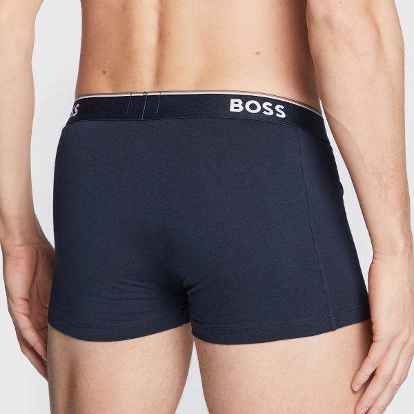 Boss Trunk Boxer 3-Pack Navy/Blauw