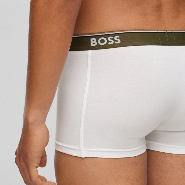 Boss Trunk Boxer 3-Pack Navy/Wit/Zwart