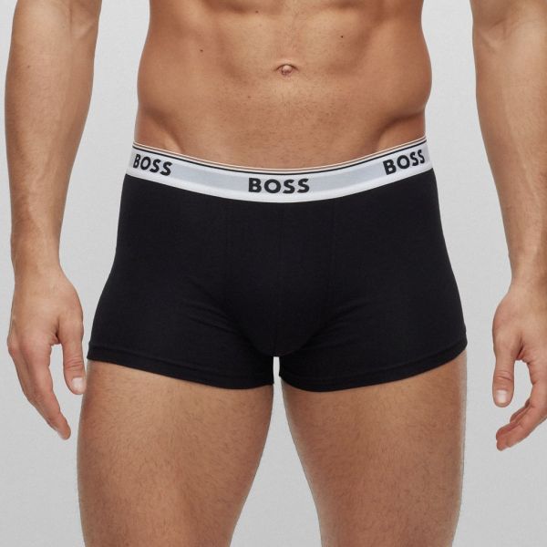 Boss Trunk Boxer 3-Pack Oranje/Wit/Antraciet