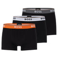 Boss Trunk Boxer 3-Pack Oranje/Wit/Antraciet