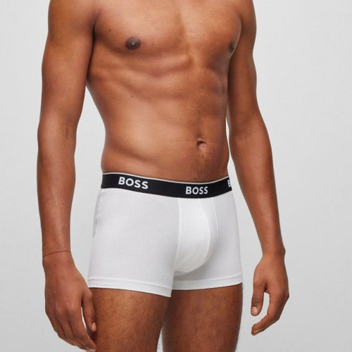 Boss Trunk Boxer 3-Pack Zwart/Beige/Wit